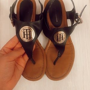 Tommy Hilfiger wedged sandals
